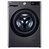 LG 11 kg 5 Star Inverter Fully Automatic Front Load Washing Machine (FHP1411Z9B.ABLQEIL, Steam Wash Technology, Black)