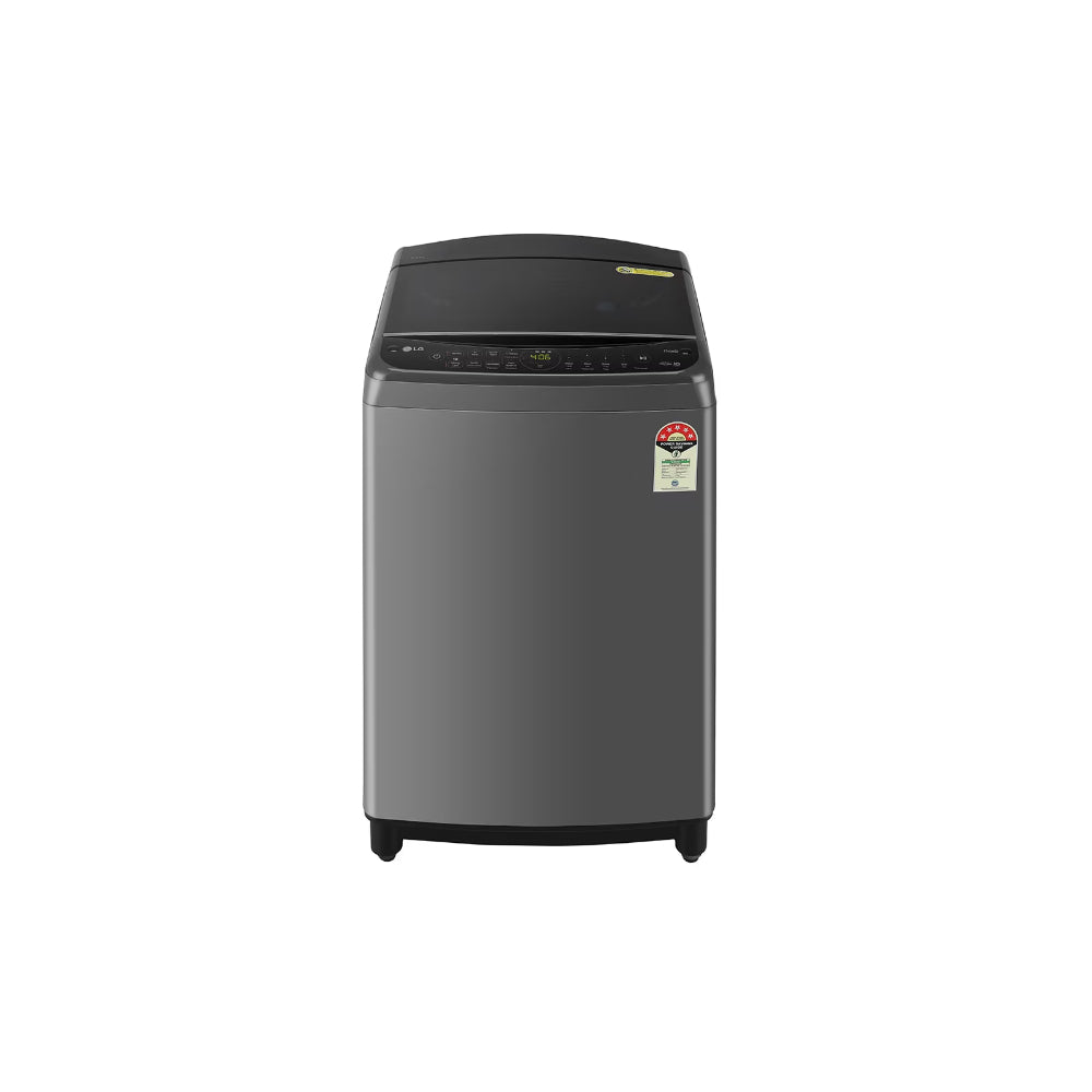 LG 9 kg 5 Star Fully Automatic Top Load Washing Machine (THD09SWM.ABMQEIL, In-built Heater, Black)