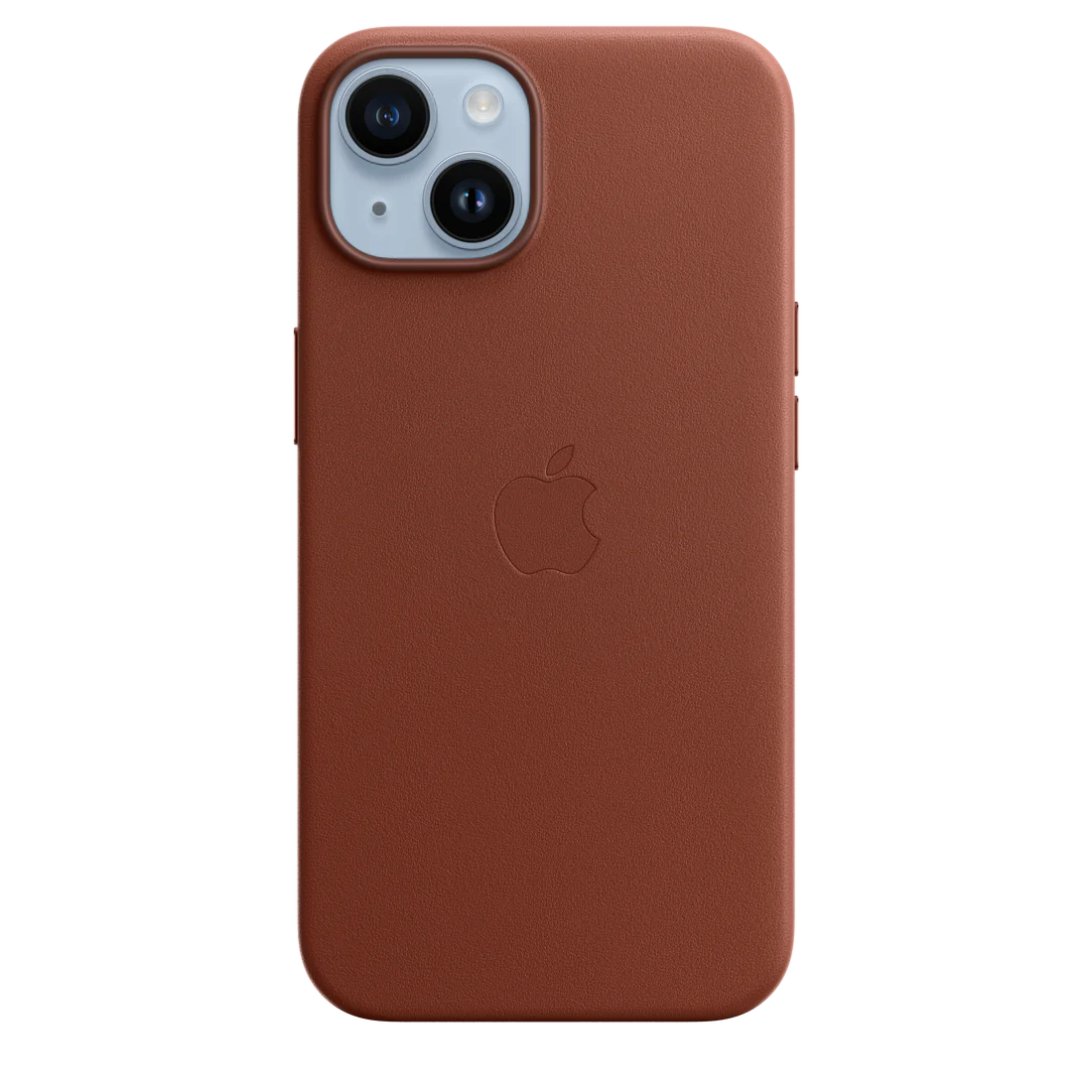 Apple iPhone 14 Leather Case with MagSafe (Umber)