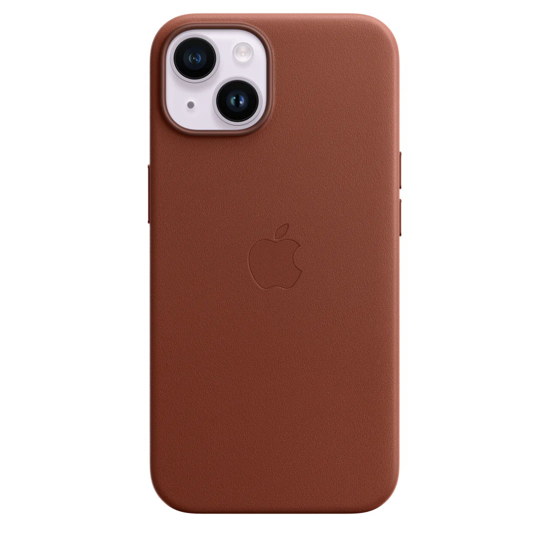 Apple iPhone 14 Leather Case with MagSafe (Umber)