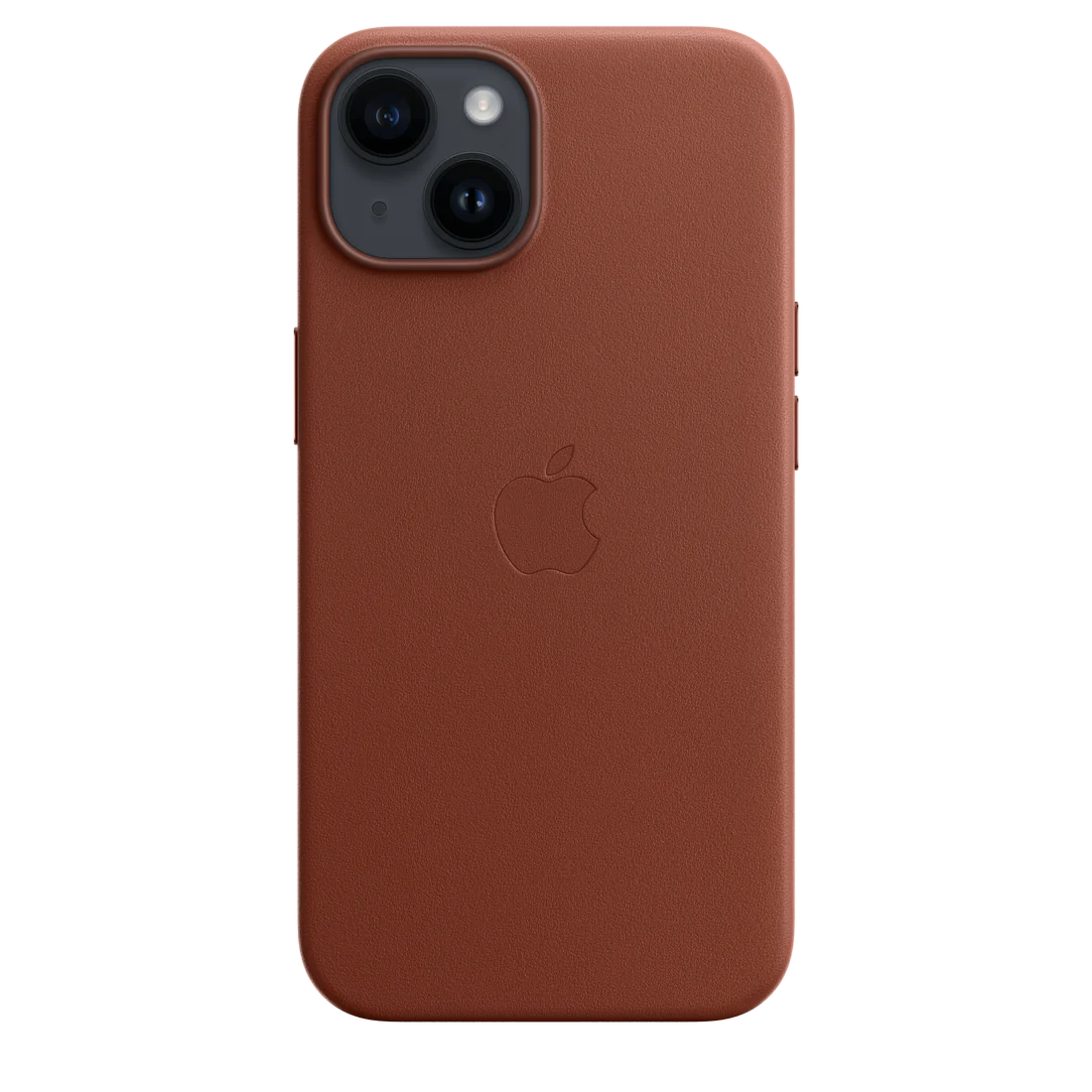 Apple iPhone 14 Leather Case with MagSafe (Umber)