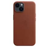 Apple iPhone 14 Leather Case with MagSafe (Umber)