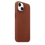 Apple iPhone 14 Leather Case with MagSafe (Umber)
