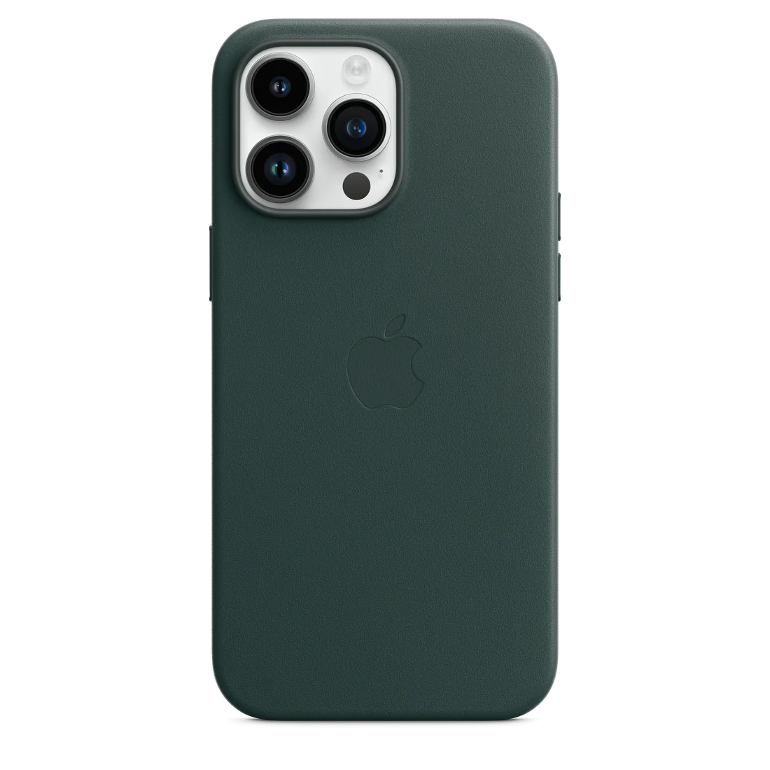 Apple iPhone 14 Pro Max Leather Case (Green)