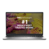 Dell Inspiron 3520 Laptop, 12th Gen Intel Core i5-1235U Processor, 16GB, 512GB, 15.6" (39.62cm) FHD WVA AG 120Hz 250 nits, Backlit KB, Win 11 + MSO'21, 15 Month McAfee, Silver, Thin & Light- 1.65kg