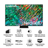 SAMSUNG 125 cm (50 inch) Neo QLED 4K Ultra HD Smart TV (QA50QN90BA, Black)