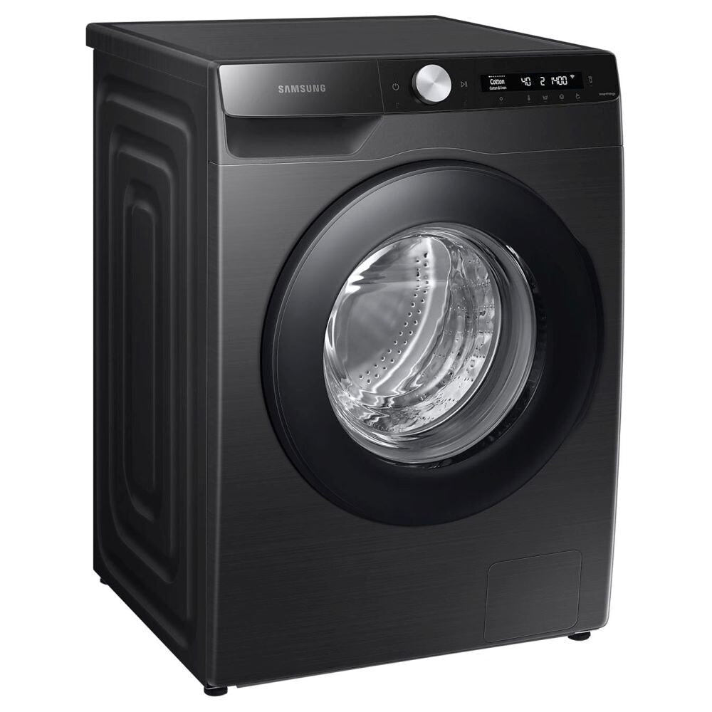 Samsung 8 Kg 5 Star AI Control & Wi-Fi, Fully-Automatic Front Loading Washing Machine (WW80T504DAB1TL, Black Caviar, Digital Inverter, )