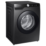 Samsung 8 Kg 5 Star AI Control & Wi-Fi, Fully-Automatic Front Loading Washing Machine (WW80T504DAB1TL, Black Caviar, Digital Inverter, )