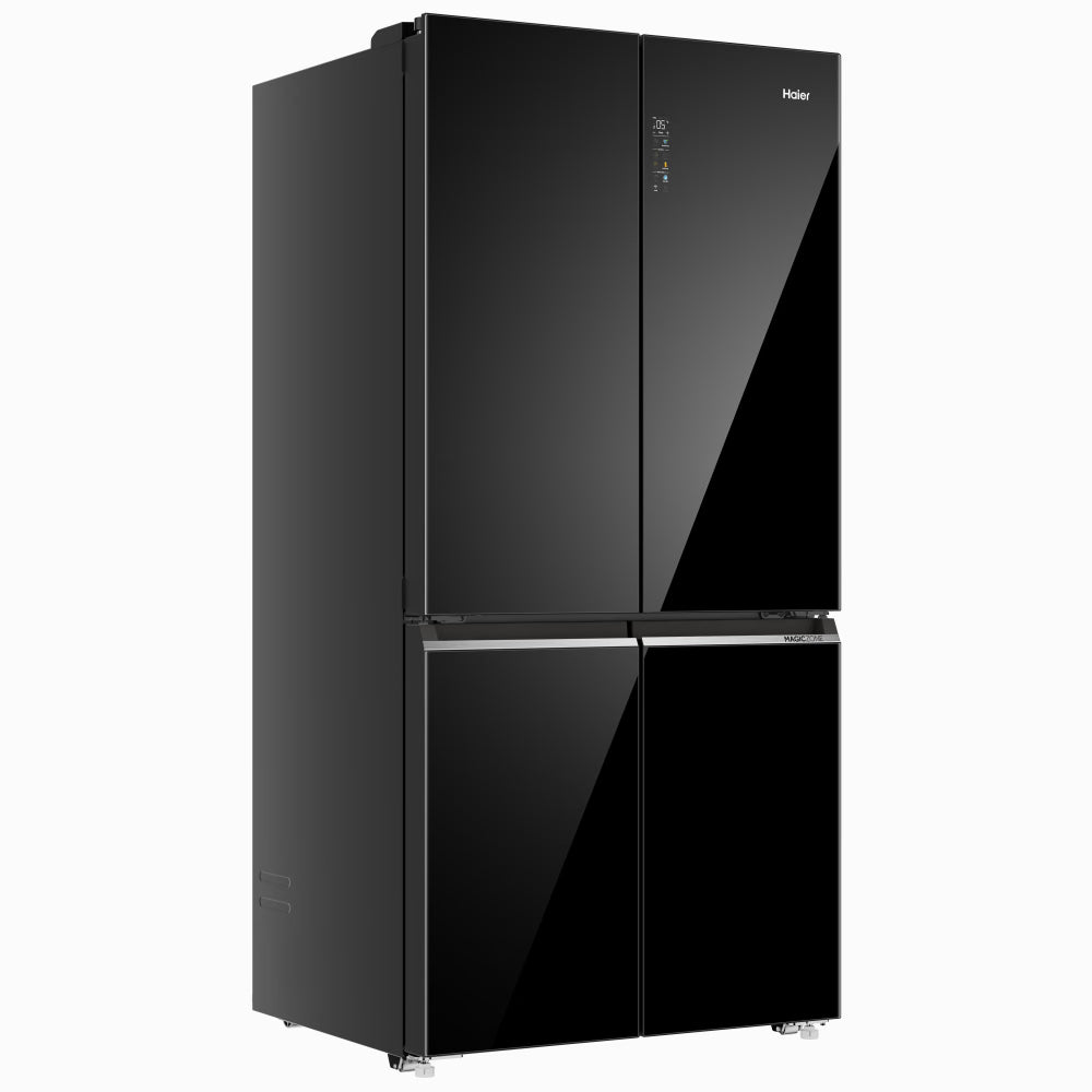 Haier 630 L Side by Side Refrigerator (HRB-700KGU1, Black Glass)(OPENBOX)