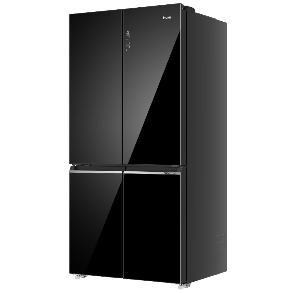Haier 630 L Side by Side Refrigerator (HRB-700KGU1, Black Glass)(OPENBOX)