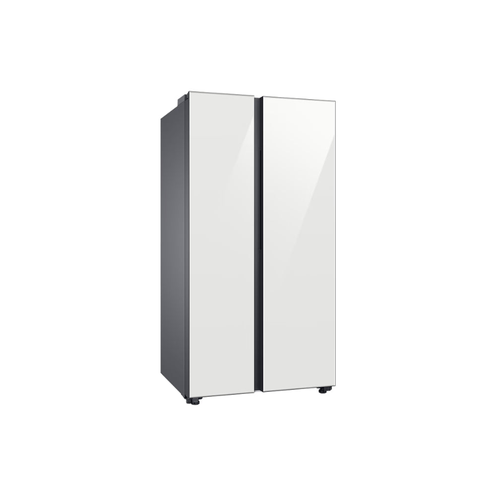 Samsung 653 L Side by Side Refrigerator, White, RS76CB81A312 -open box