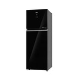 Haier 358 L 2 Star Double Door Refrigerator (HRF-4082PLKGA-P, Black Glass) - OPEN BOX