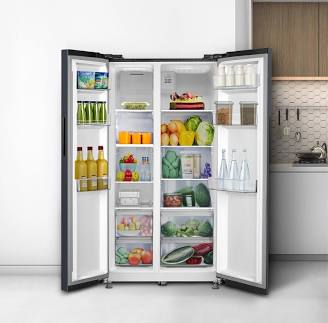 Toshiba 563 L Side by Side Inverter Refrigerator (Model: GR-RS699WE-PMI(06) - OPEN BOX