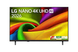 LG 108 cm (43") NanoCell 4K UHD AI Smart TV (Model: 43NU880BPLA / NU880 Series - 2026 Edition) - OPEN BOX