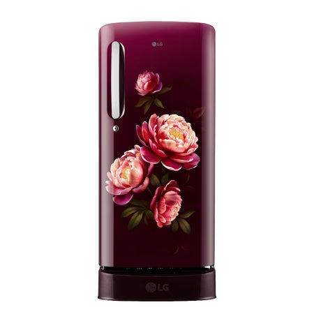 LG 185 L 3 Star Direct Cool Base Stand Drawer Single Door Refrigerator, Wine Glory, GLD1936ZAWG-open box