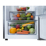 Haier 240 L 2 Star Double Door Refrigerator (HRF-2902IBGBA-P, GE Black)(OPENBOX)